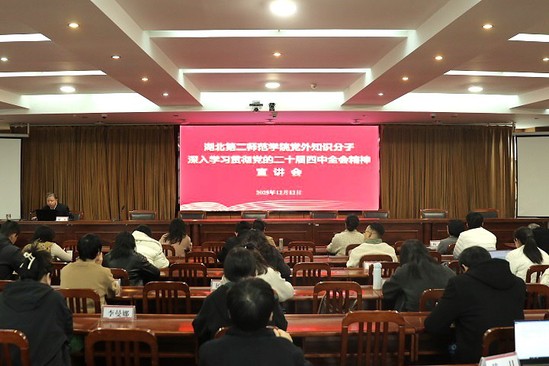 我校召开党外知识分子学习贯彻党...